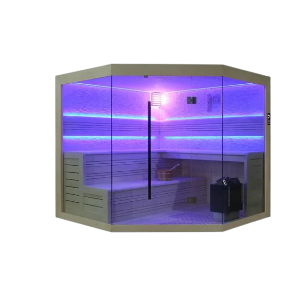 Sauna Marriott 220 - White Stone | 6-Person Luxury Sauna