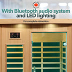 Tremblant 2 Person Home Infrared Sauna