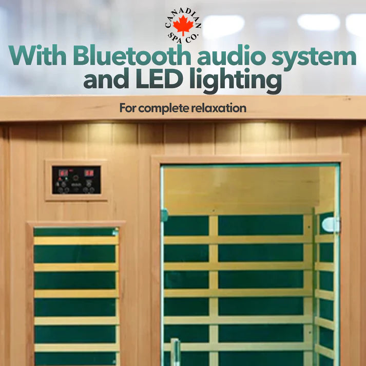 Tremblant 2 Person Home Infrared Sauna