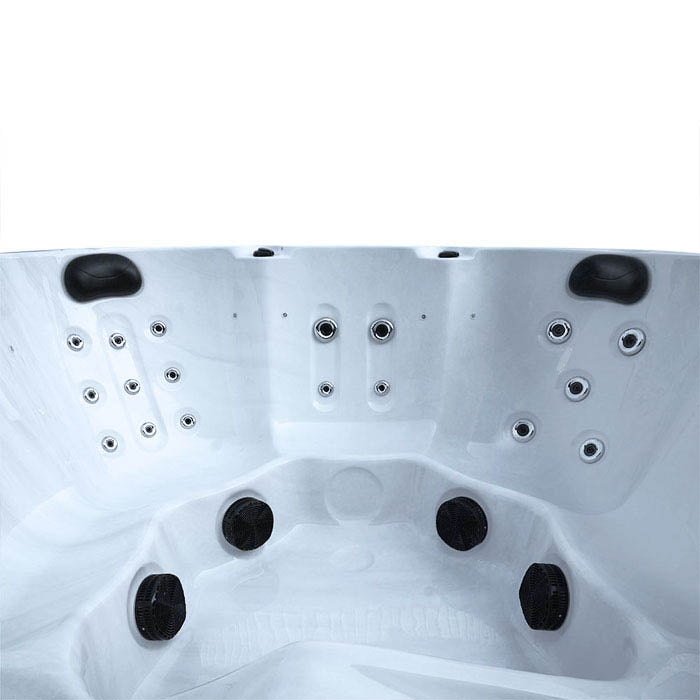 Orca Leisure Heartboro 6-Person Hot Tub – Outdoor Spa