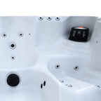 Orca Leisure Heartboro 6-Person Hot Tub – Outdoor Spa