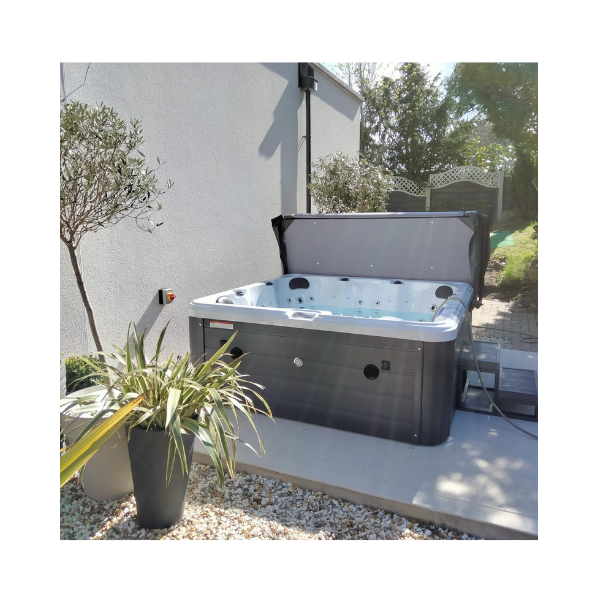 Orca Leisure Jackboro 5-Person Hot Tub – Outdoor Spa