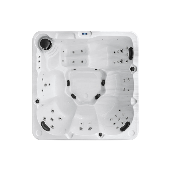 Orca Leisure Heartboro 6-Person Hot Tub – Outdoor Spa