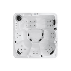 Orca Leisure Heartboro 6-Person Hot Tub – Outdoor Spa