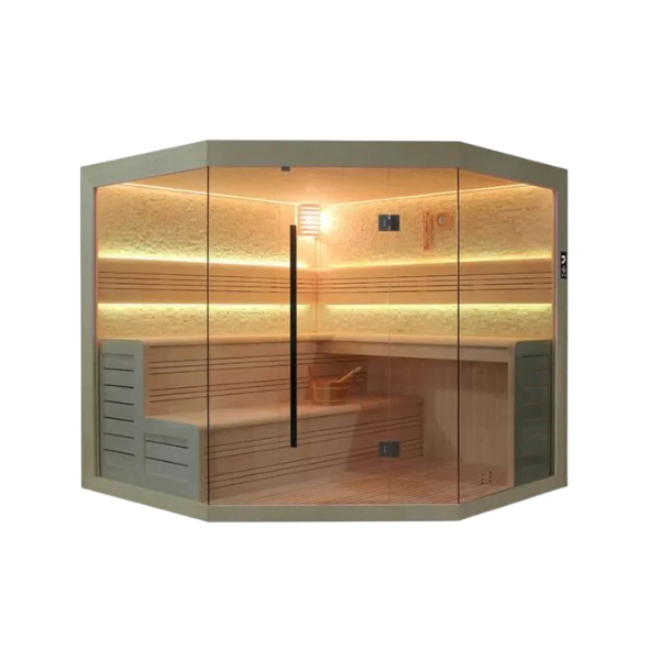 Sauna Marriott 220 - White Stone | 6-Person Luxury Sauna