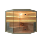 Sauna Marriott 220 - White Stone | 6-Person Luxury Sauna