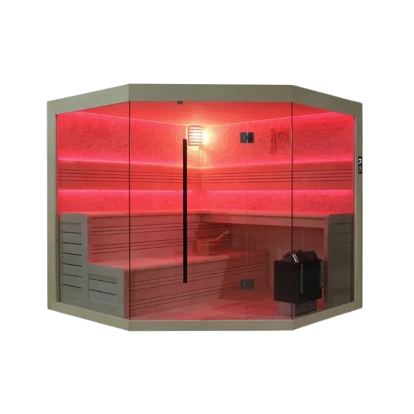 Sauna Marriott 220 - White Stone | 6-Person Luxury Sauna