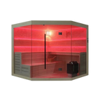 Sauna Marriott 220 - White Stone | 6-Person Luxury Sauna