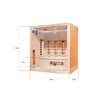 Miracle Sauna 4 Person Far Infrared Sauna | Iloa Wellbeing