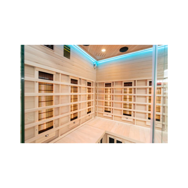 Miracle Sauna 4 Person Corner Far Infrared Sauna | Iloa Wellbeing
