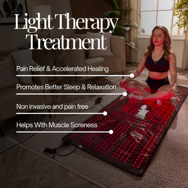 Floe Fitness Red Light Therapy Mat – Infrared Recovery Mat UK