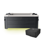 MSpa Oslo 6 Person Framed Hot Tub | Hydro Jets & LED Lighting