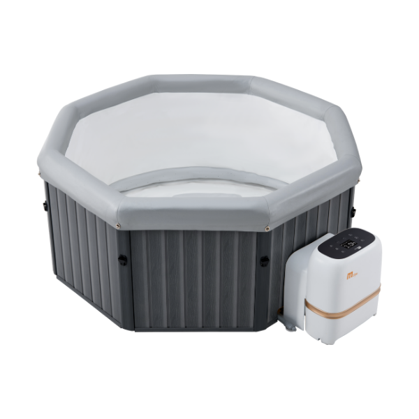 MSpa Tuscany 6 Person Inflatable Hot Tub | Portable Luxury Spa Design