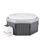 MSpa Tuscany 6 Person Inflatable Hot Tub | Portable Luxury Spa Design