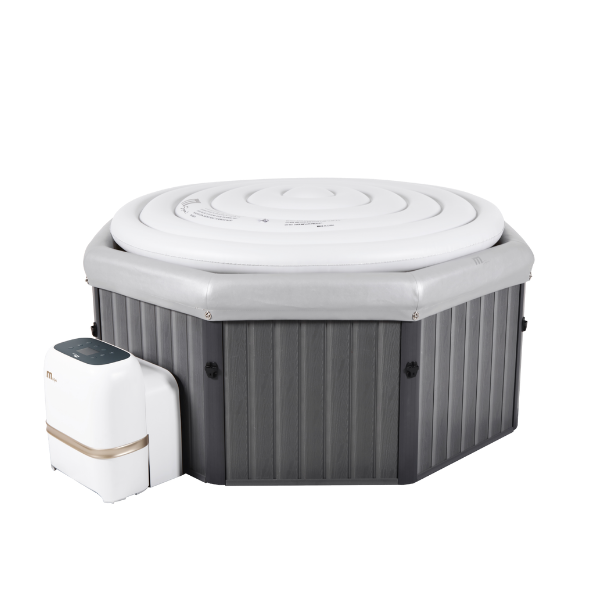 MSpa Tuscany 6 Person Inflatable Hot Tub | Portable Luxury Spa Design