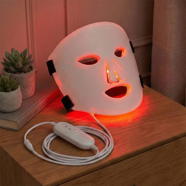 LED Red Light Therapy Face Mask | 633nm, 830nm & 1072nm Anti-Ageing Collagen Light Therapy