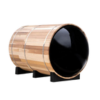 Fonteyn Barrel Sauna Panorama 1800 | Red Cedar Design