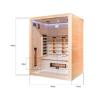 Miracle Sauna 3 Person Far Infrared Sauna | Iloa Wellbeing